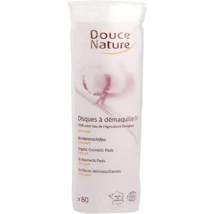 Organic Makeup Remover Pads 80 Count