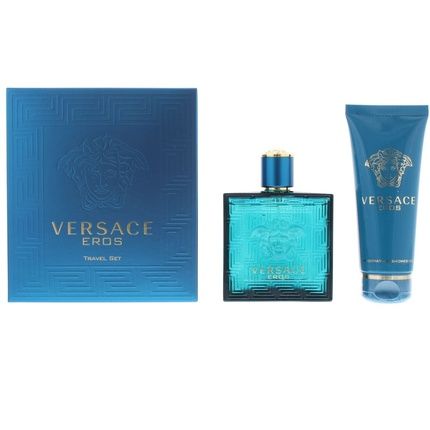 Versace Eros Eau De Toilette 100Ml And Shower Gel 100Ml