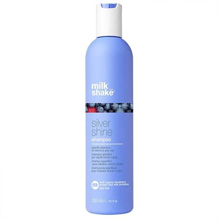 Milk Shake Silver Shine Shampoo 300Ml Neutralizes Yellow Tones