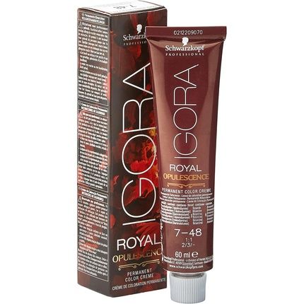 Schwarzkopf Igora Opulescence 7-48 Medium Blonde Beige Red 60Ml