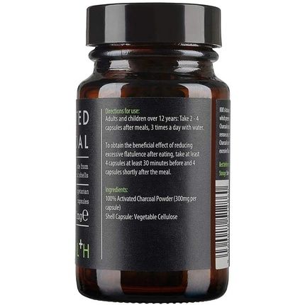 Kiki Health Activated Charcoal 50 Capsules50 Stuck