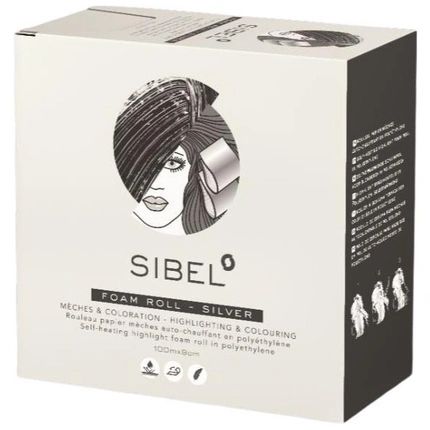 Sibel 100 M Hi Light Silver Paper Roll