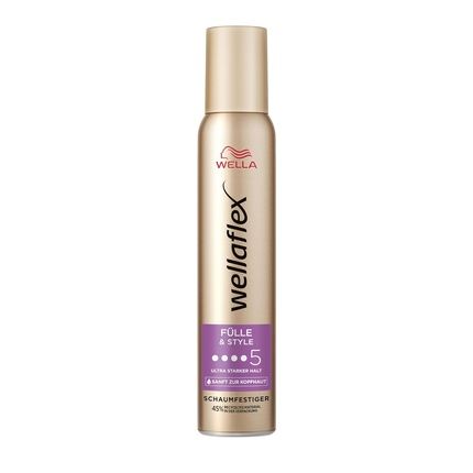 Wellaflex Volume & Style Mousse For Women 200Ml