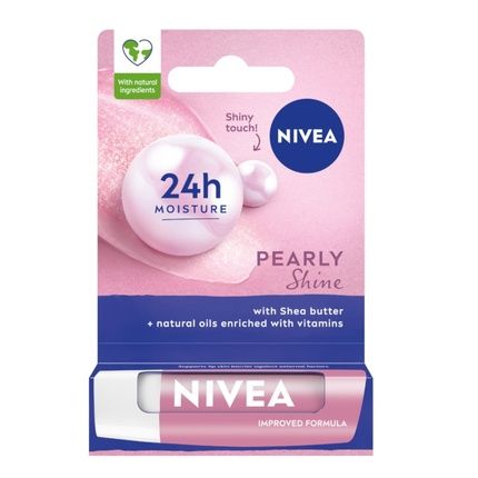 Nivea Caring Lip Balm Pearly Shine 5.5Ml