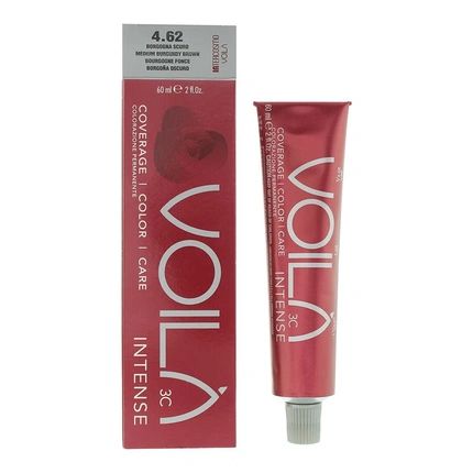 Intercosmo Voila 3C Intense 4.62 Medium Burgundy Brown Hair Colour