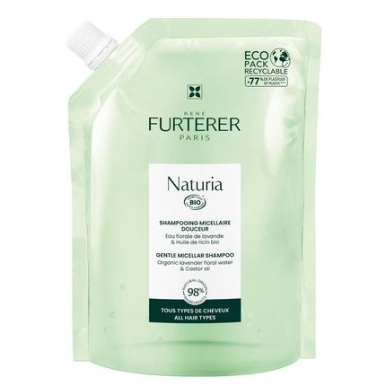 Rene Furterer Naturia Gentle Micellar Shampoo Eco Refill 400Ml