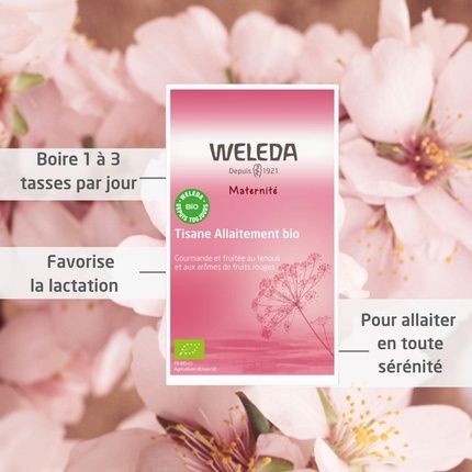 Weleda Maternity Breastfeeding Herbal Tea Red Fruits Organic 20 Sachets - Pack Of 2 - Image 3