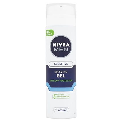Nivea Men Sensitive Shaving Gel 200Ml