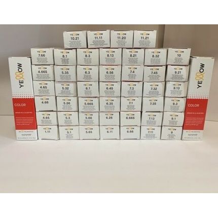 الفابارف تلوين دائم باللون الأصفر بالصبار وزيت الأرغان 100 مل