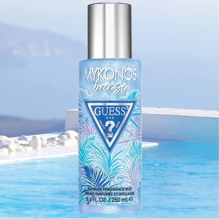 Guess Destination Mykonos Breeze Shimmer Body Mist Spray 8.4 Fl Oz