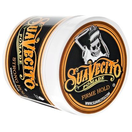 Suavecito Pomade Firme Strong Hold 4Oz Medium Shine Water Based Hair Gel
