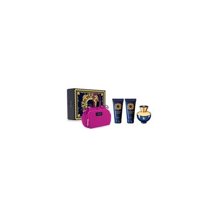 Versace Dylan Blue Pour Femme Eau De Parfum Spray 100Ml Set 4 Pieces