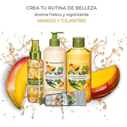 Yves Rocher Mango & Coriander Nectar Shower Gel 400Ml - Image 3