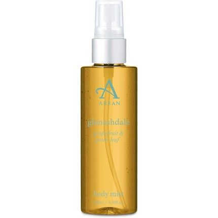 Arran Sense Of Scotland Glenashdale Body Mist Spray 100Ml Freshly Rasped Lemons, Grapefruit And Green Leaf Essential Oils With Hearty Bergamot