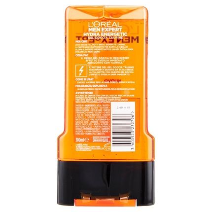 L'Oreal Paris Men Expert Shower Gel 300Ml Hydra Energetic - Image 3