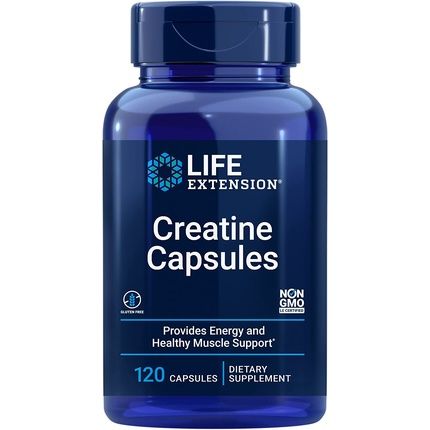 Life Extension Creatine Capsules 120 Capsules