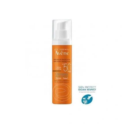 Avene Cleanance Tinted Sun Cream Spf 50 For Oily Skin With Imperfections 50 Ml