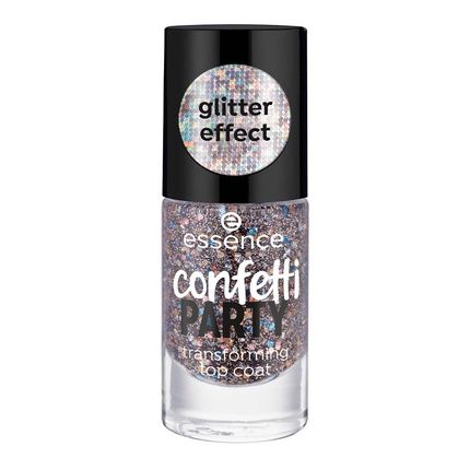 Essence Confetti Party Transforming Top Coat 8 Ml