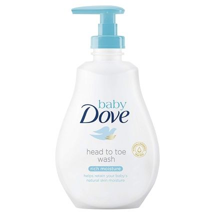 Baby Dove Rich Moisture Head To Toe Wash 400Ml
