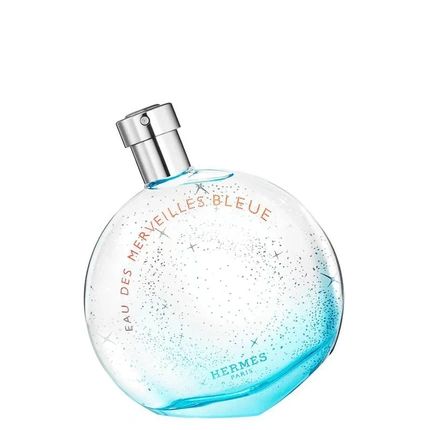 Hermes Eau Des Merveilles Bleue Eau De Toilette Spray For Women 1.7 Ounce 50Ml