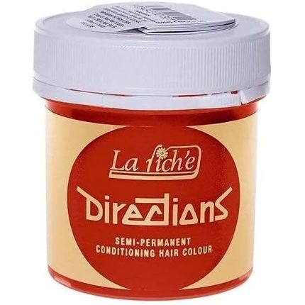 New La Riche Directions Semi-Permanent Hair Color 88Ml Fluorescent Orange