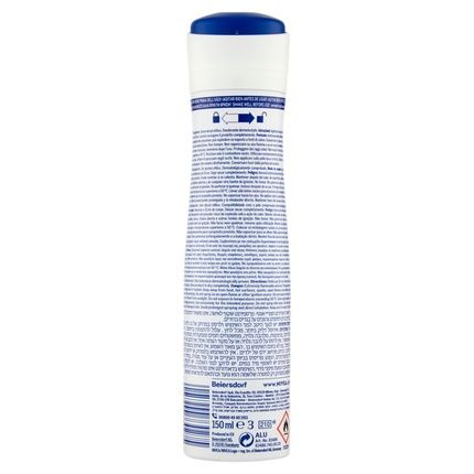 Men Black & White Invisible Anti-Perspirant Deodorant Spray 125Ml - Image 3