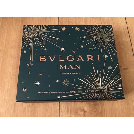 Bvlgari Man Terrae Essence Eau De Parfum Gift Set 100Ml And 15Ml - Image 3