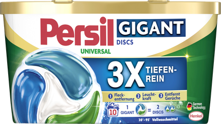 Persil Gigant Discs 10 Washes Laundry Detergent