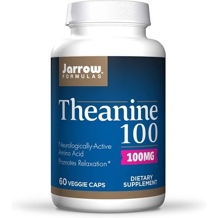 Jarrow Formulas Theanine Promotes Relaxation 100Mg 60 Capsules