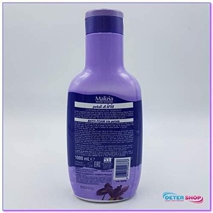 Malizia Iris Bath Foam And Body Soap 1L - Image 3