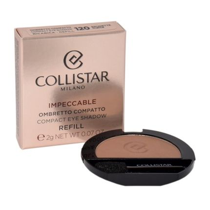 Collistar Impeccable Compact Eye Shadow 120 Brunette Matte Refill Perfect For A Flawless Eye Makeup Look