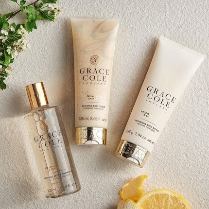 Grace Cole Nectarine Blossom & Grapefruit Radiance Body Scrub