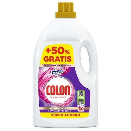 Colon Vanish Advanced Detergent - 40+20 Washes