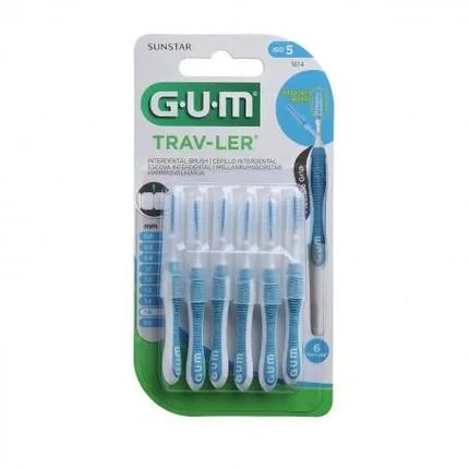 Gum Sunstar Gum Gum Interdental Brush 1314 Trip 08Mm 6Pcs - Image 3