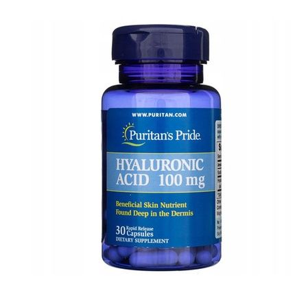 Puritan'S Pride Hyaluronic Acid 100Mg Skin Care Anti-Aging Joint Protection