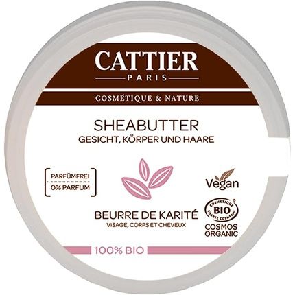 Cattier Shea Butter 100% Organic 100Ml 100G