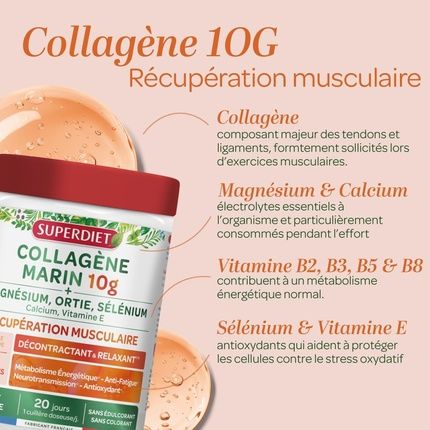 Superdiet Marine Collagen For Muscle Recovery And Relaxation - Image 3