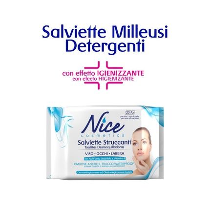 Nice Makeup Remover Wipes 20 Pieces - Image 3