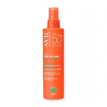 Svr Sun Secure Spray Moisturiser Spf 50 200Ml
