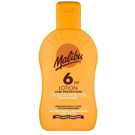Malibu Protective Sun Lotion With Spf6 200Ml