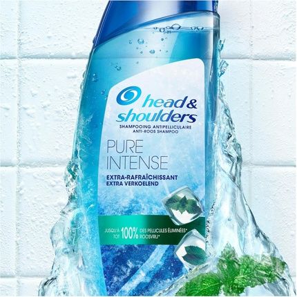Head & Shoulders Pure Intense Extra Refreshing Menthol Shampoo - Image 3