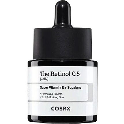 Cosrx Retinol 0.5 Oil Anti-Aging Serum With 0.5% Retinoid Treatment For Face - Gentle Skin Care For Day And Night