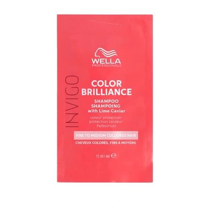 Wella Professionals Invigo Color Brilliance Shampoo 15Ml - Perfect For Color-Treated Hair