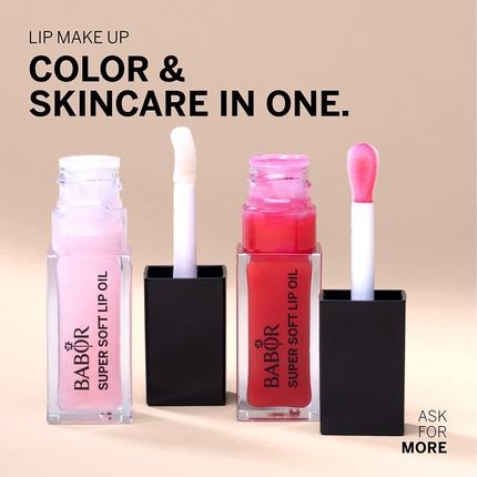 Babor Make Up Ultra Shine Lip Gloss With 3D Volume Effect And Nourishing Oils 6.5Ml 05 Rose Of Spring - Image 3