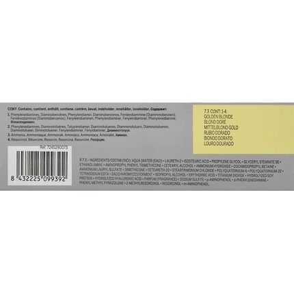 Revlon Rvl Colorsmetique Color&Care 7.3 Blonde Dore 60Ml - Image 3