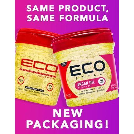Ecoco Moroccan Argan Oil Styling Gel 8 Fluid Ounce - Image 3