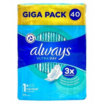 Always Ultra Normal Sanitary Pads With Wings - Comfortable And Reliable Protection