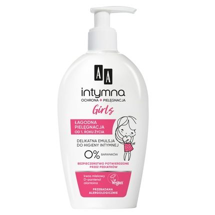 Aa Intymna Baby Girl Delicate Emulsion For Intimate Hygiene 300Ml