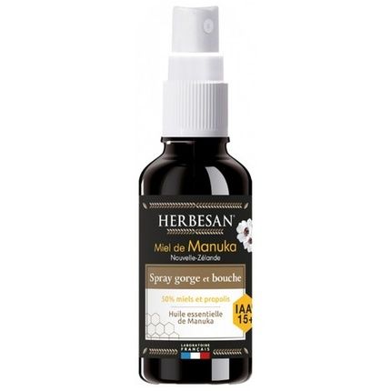 Herbesan Manuka Honey Iaa Throat And Mouth Spray 10+ 25Ml