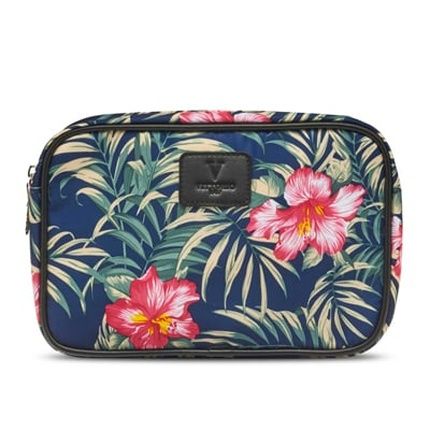Vittorio Mens Washbag Palm Print